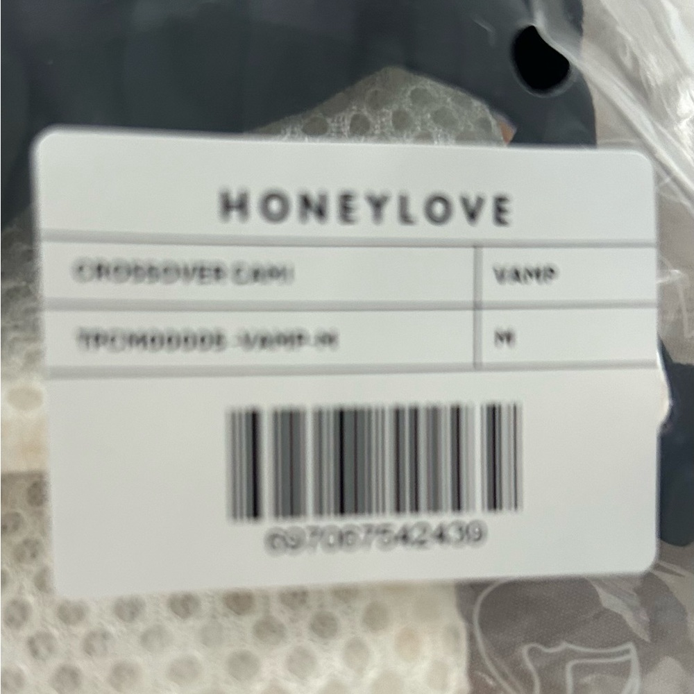 Honeylove Crossover Cami Size M Color Vamp (black) Strong Support - Picture 7 of 9